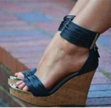 Women Pumps Keilabsatz Plateau