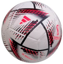 Adidas Rihla Club WM Ball Trainingsball Fußball weiß schwarz rot Gr.5 | G.4