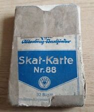 Alte Skatkarte - Karte  Nr.88 - Altenburger - Stralsunder  ASS