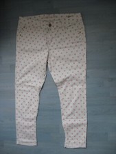 US Polo ASSN., Hose, Jeans, Gr.40, Damen, Hose,Skinny, Ankle, weiß, Chino, Pant