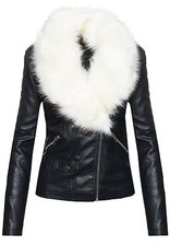 Elegante damen kunstleder