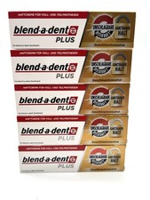 5x Blend-a-dent PLUS Haftcreme