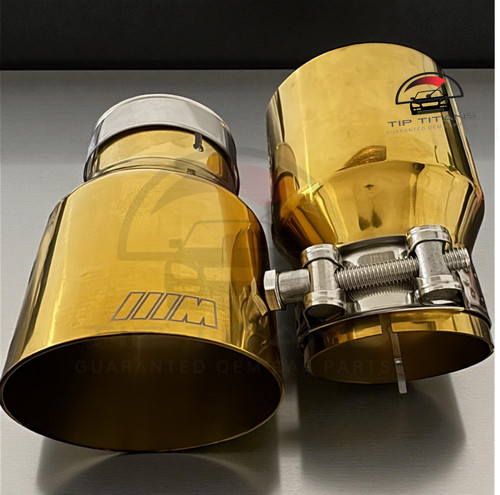 Edelstahl goldene - 2x,