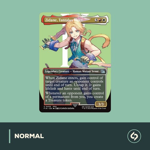 Mtg zidane tantalus thief - zidane,,