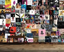 Musikalben Collage Poster
