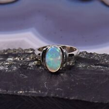 Edelopal Ring, 925er Silber, Edelsteinring (23773), Edelsteinschmuck