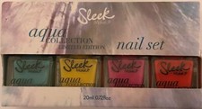 Sleek Makeup Aqua Collection Nagellack Set mit 4 x 5 ml