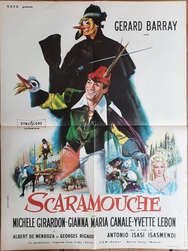 Plakat scaramouche gerard - plakat,