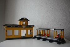 LEGO CITY 7997 Großer Bahnhof, GUT, WIE ABGEBILDET! MIT ORIGINAL BAUANLEITUNG!