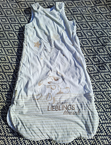 Schlafsack weiß beige - schlafsack, weiß/beige