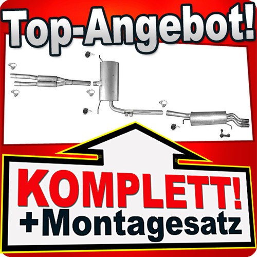 Auspuff für audi - auspuff, t