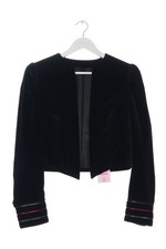 HELENE STRAßER Kurz-Blazer Damen Blazer Gr. DE 42 schwarz Casual-Look