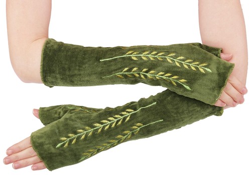 Armstulpen damen samt - damen,