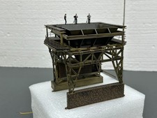 Großbekohlungsanlage, gebaut aus Plastikbausatz, Spur HO, sehr guter Zustand