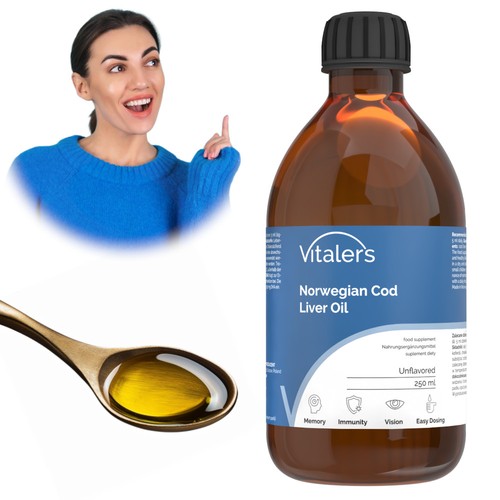 Vitaler omega lebertran - vitaler's,