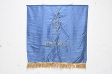 Q28R99- Vereinsfahne Fanfarentuch bestickt J. Rudolf