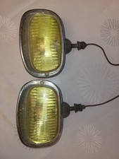 Hella Nebelscheinwerfer  Gelb Chrom Oldtimer Capri Porsche VW Scheinwerfer
