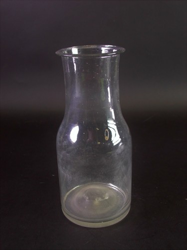 Antike glasvase mit breitem - antike,