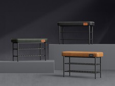 VASAGLE Schuhbank, Schuhregal