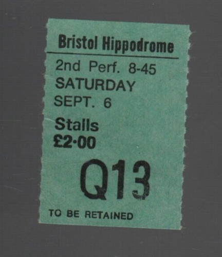 Santana concert ticket bristol - ticket,
