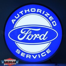 Leuchtschild Authorized Ford
