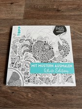 TOPP Malbuch - Mit Mustern ausmalen - White Edition
