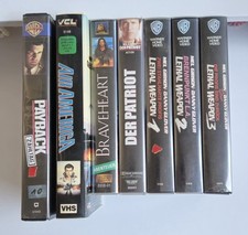 Mel Gibson VHS 7x Filme Sammlung Konvolut Action Lethal Weapon