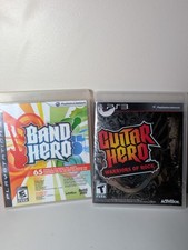 Band Hero And Guitar Hero PS3