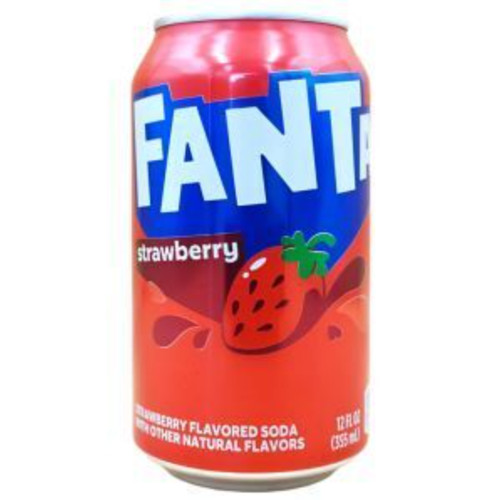 Fanta strawberry 24x0 l - fanta, 24x0,33