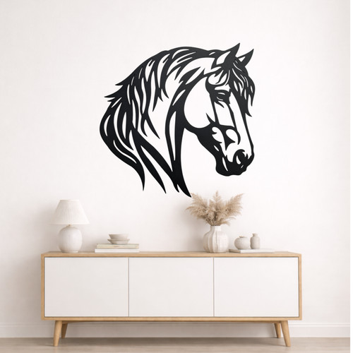 Edles pferde wandbild - edles,