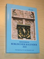 Rheinisch-Bergischer Kalender 2000. Heimatjahrbuch für das Bergische Land. 70. J