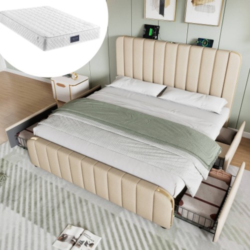 Polsterbett doppelbett - polsterbett,