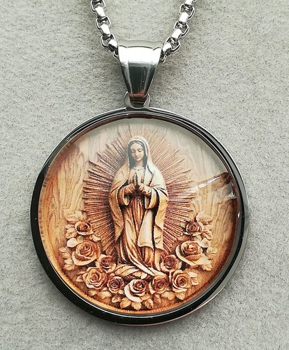 Heilige maria anhänger - maria, mit