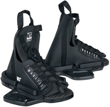 WAKETEC Wakeboard-Bindung OnSet, Größe 34-47 EU - S/M L/XL Boots Schuhe, schwarz