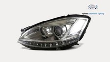 MERCEDES S-KLASSE W221 LIFT BI-XENON NACHTSICHT ADAPTIVER SCHEINWERFER LINKE SEITE!