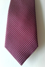 FINSHLEY & HARDING lila violette Krawatte Schlips Binder * 100% Seide