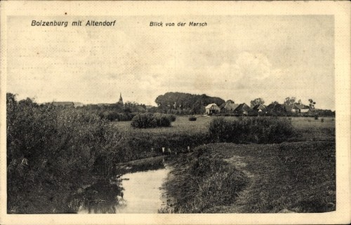 Boizenburg der elbe - ak,