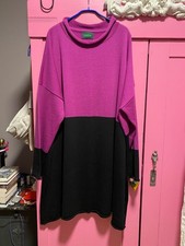 Thomas i Punkt, Omen Strickkleid aus 100% Wolle, Einheitsgröße