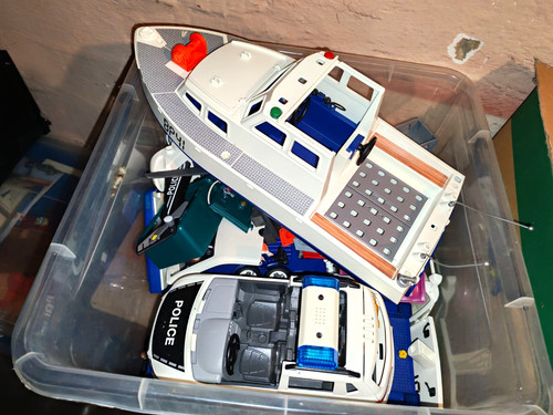 Playmobil polizei boot - playmobil, polizei-boot