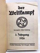 Der Weltkampf. Monatsschrift