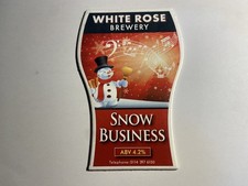 Pumpenclip Weihnachten. SNOW