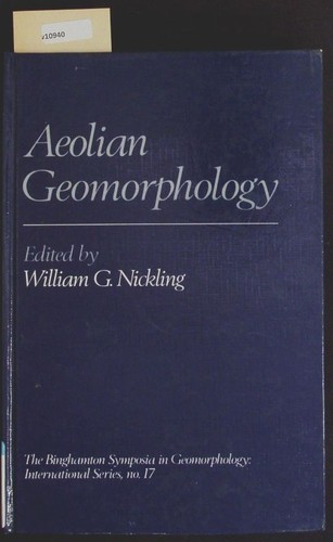 Aeolian geomorphology