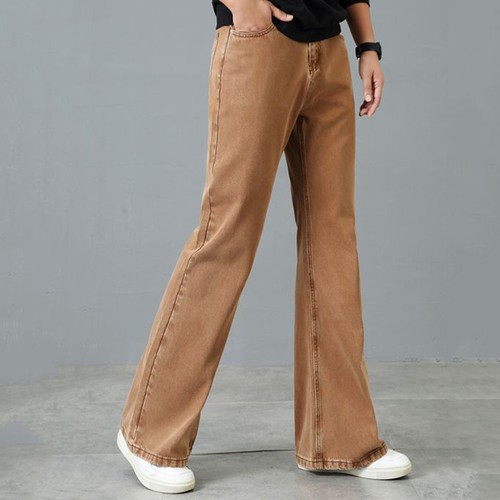 Herren glocke unten - glocke, denim-hose