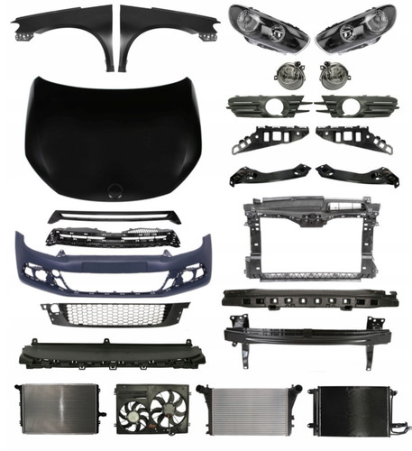 Satz motorhaube frontmaske - motorhaube,