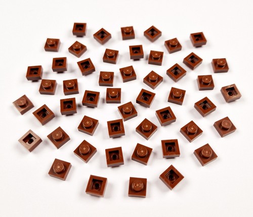Lego platte 1x1 braun - 1x1,