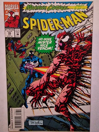 Spider man maximum carnage - spider-man, #36