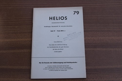 Helios sonnenstrahl heft - helios, nr