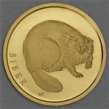 20 Euro-Goldmünzen " BIBER "