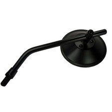 Motorradspiegel Spiegel schwarz rund Classic Old School Style E Prüfzeichen