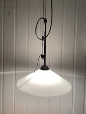 Casablanca Design Pendelleuchte Esstisch Büro Weiß Matt Glas Chrom vintage